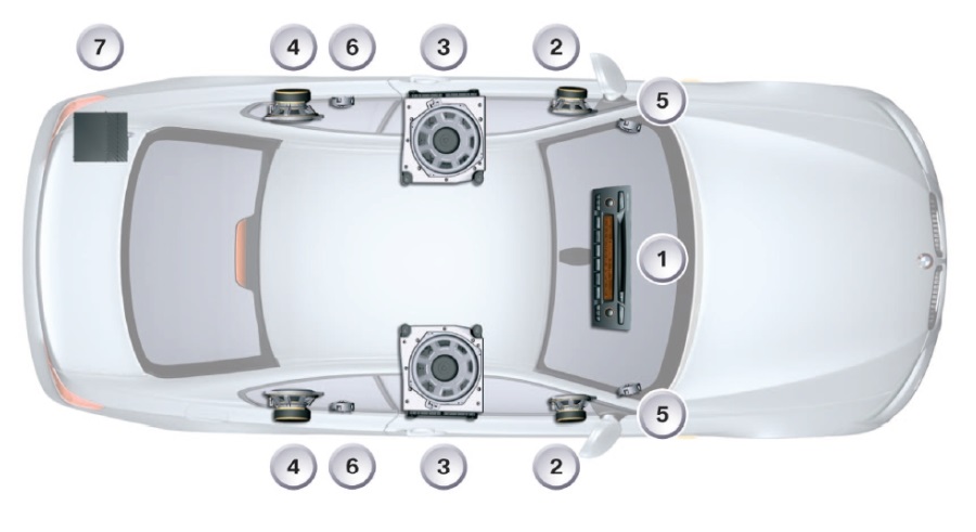 4pcs For 3 Series F30 F34 316 320i 328i Car ABS Matt Silver Door Speaker Sound Ring Trim Accessories 2013-2017 